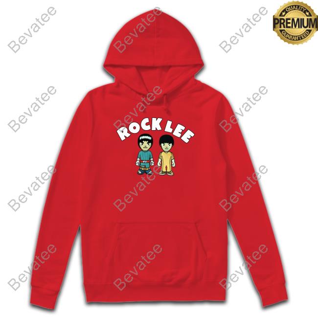 Queenzflip Rock Lee Chenille Hoodie Anime Kickback Store