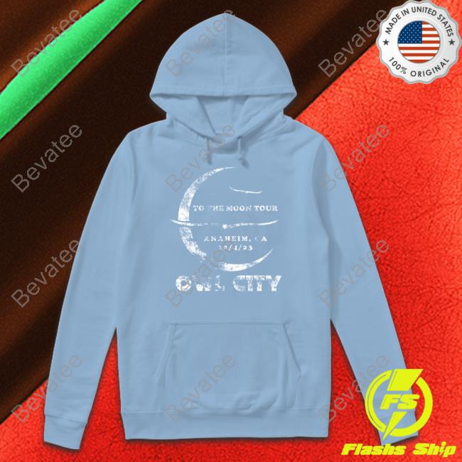 Owlcitymusic Store To The Moon Tour Anaheim Tee Shirt Owl City