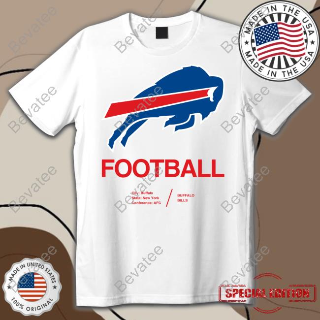 Official marissa figueroa wearing Buffalo Bills Football shirt